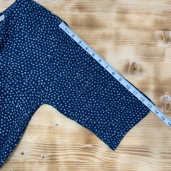 One Teaspoon Starry Night Wrap Drop Waist Gauzy Dress in Navy Sz M - Picture 16 of 16